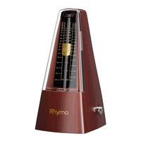 Mechanical Metronome for Guitar, Piano & Violin, 40-208 BPM with 4 Beat Modes (2/4, 3/4, 4/4, 6/8), Classic Wind-Up Design, Loud Clear Tempo for Beginners, Musical Instrument Accessories